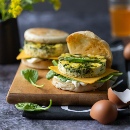 Egg Patties English Muffins